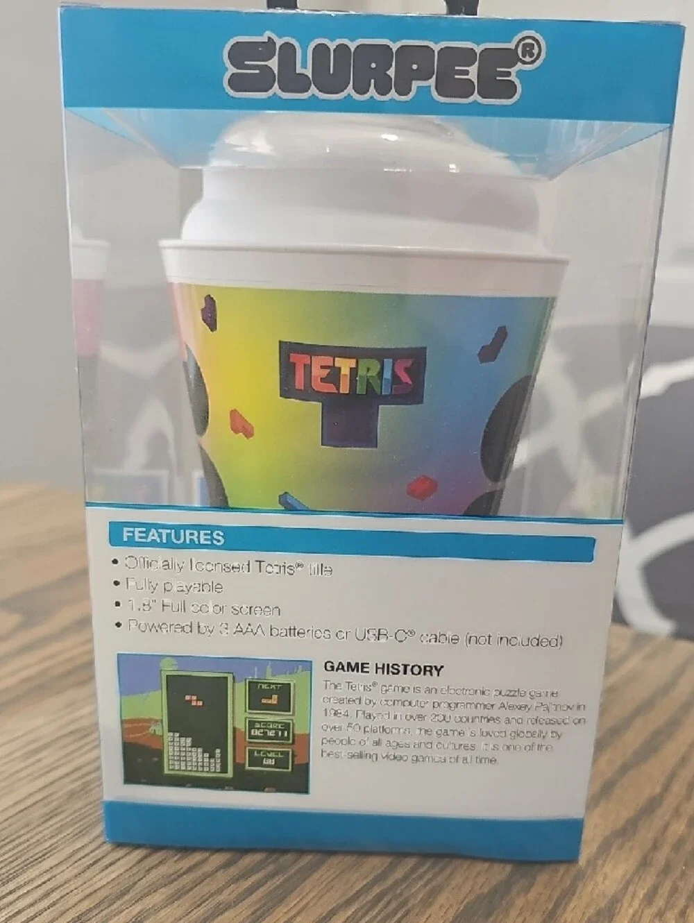 Tetris Portable Gaming System - White